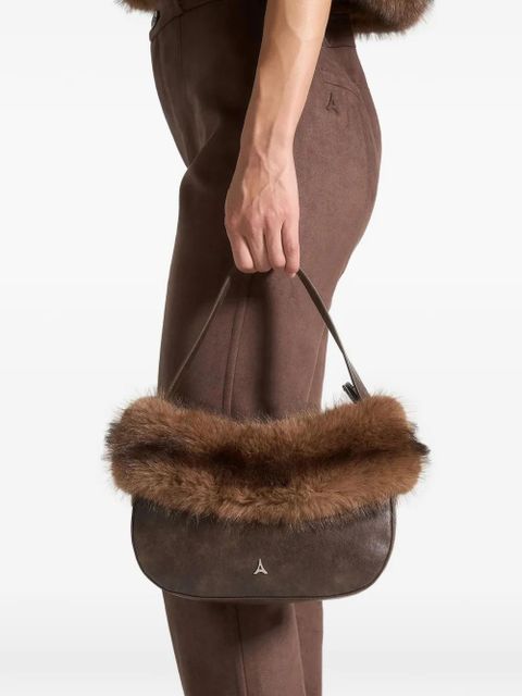 Manière De Voir leather mini bag - Brown - zdjęcie produktu nr 2