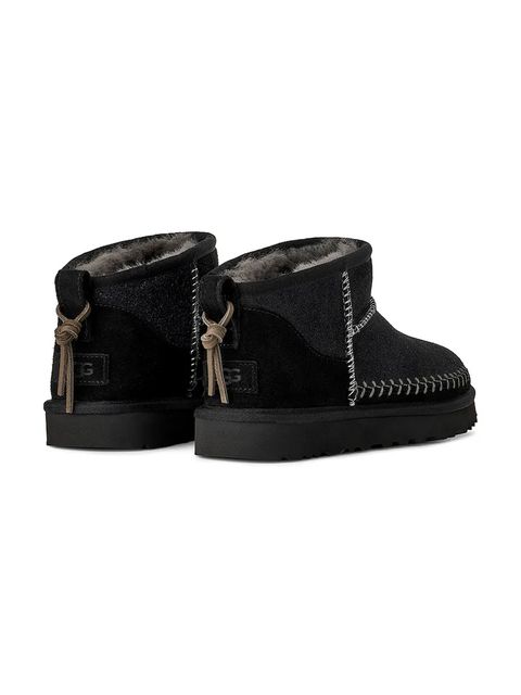 UGG śniegowce Classic Ultra Mini Biarritz kolor czarny 1171538.BLK - zdjęcie produktu nr 2