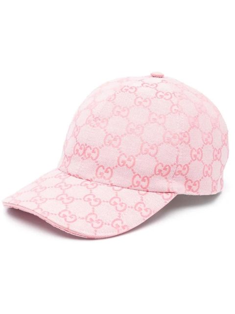 Gucci GG canvas baseball hat - Pink - zdjęcie produktu nr 1
