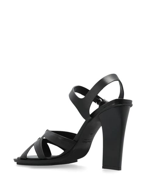 Max Mara 120mm Double High sandals - Black