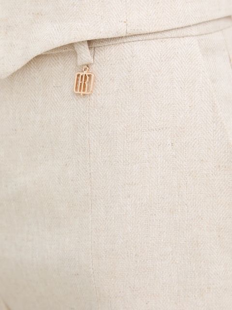 Fracomina spodnie z dodatkiem lnu