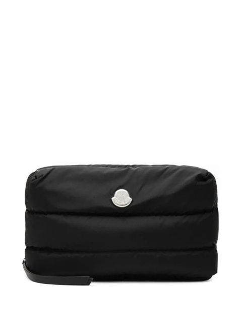 Moncler quilted beauty case - Black - zdjęcie produktu nr 1