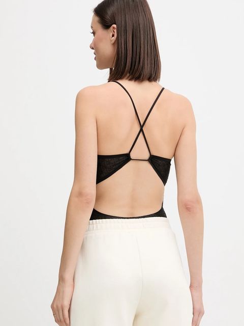 Calvin Klein Performance body kolor czarny odkryte plecy LVGWF5K114
