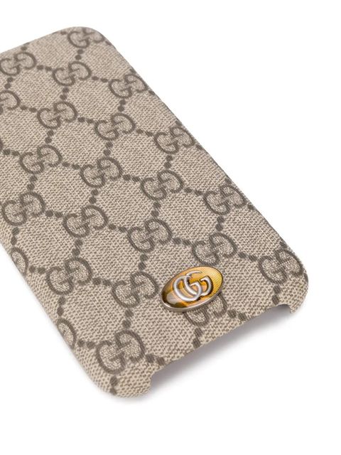 Gucci GG Supreme monogram iPhone XR case - Neutrals