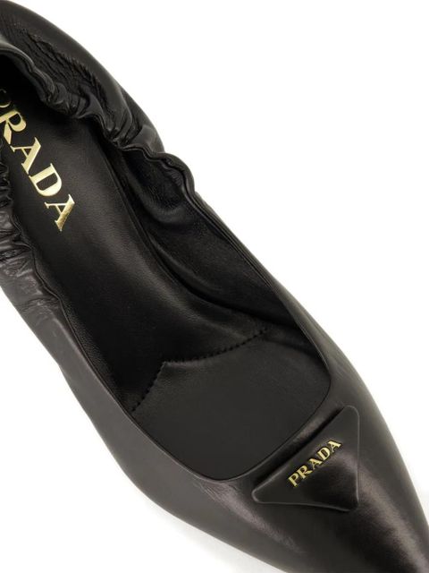 Prada 55mm pointed-toe pumps - Black