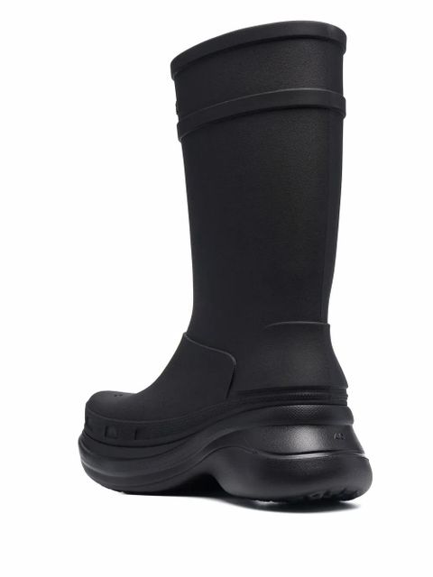 Balenciaga Crocs™ boots - Black