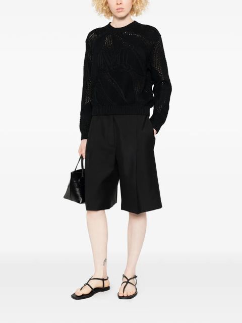 Max Mara openwork sweater - Black - zdjęcie produktu nr 2