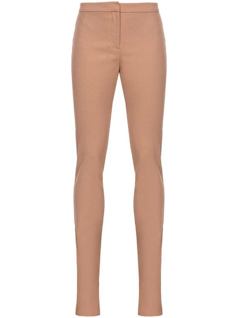 PINKO skinny-cut ankle-slits trousers - Neutrals - zdjęcie produktu nr 1