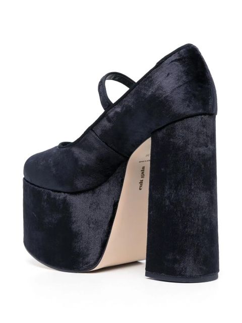 Cult Gaia Angelou 150mm platform pumps - Blue