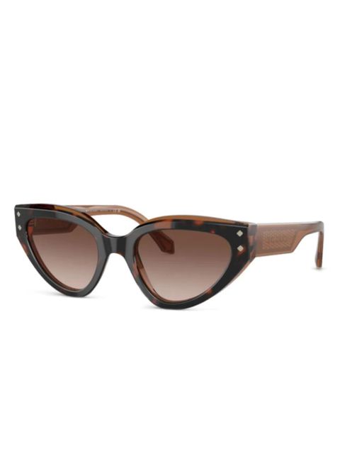 Bvlgari cat-eye sunglasses - Brown - zdjęcie produktu nr 1