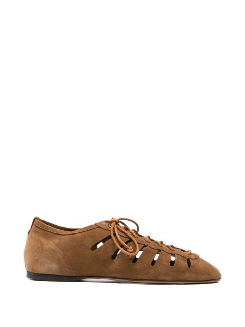 ISABEL MARANT Layza lace-up sneakers - Brown - zdjęcie produktu nr 1