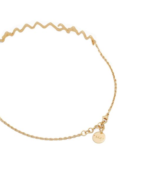 Marni logo choker necklace - Gold