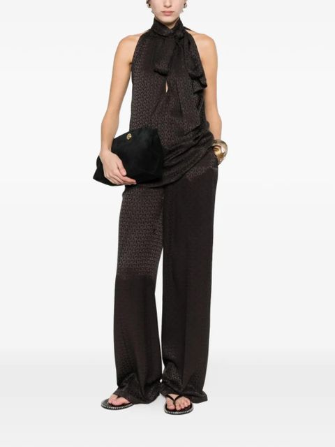 Gucci pussy-bow-collar blouse - Brown - zdjęcie produktu nr 2