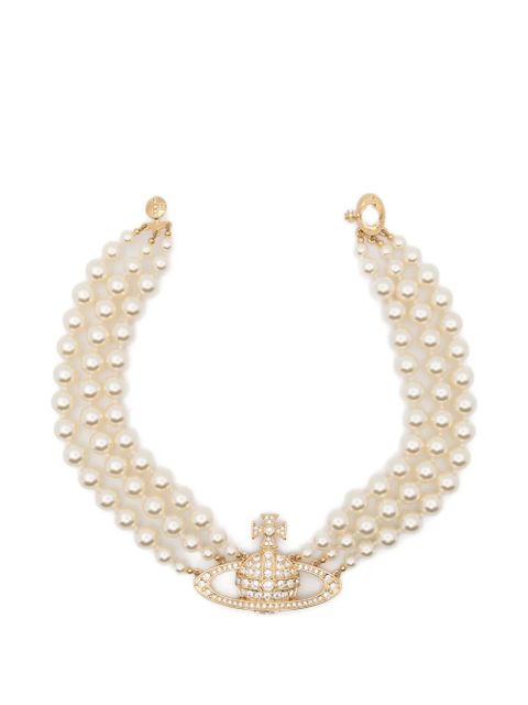 Vivienne Westwood orb-pendant necklace - Gold - zdjęcie produktu nr 1