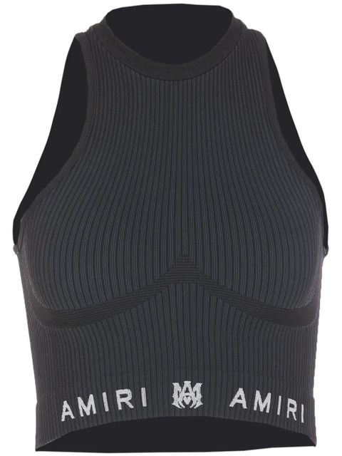 AMIRI MA ribbed top - Black - zdjęcie produktu nr 1