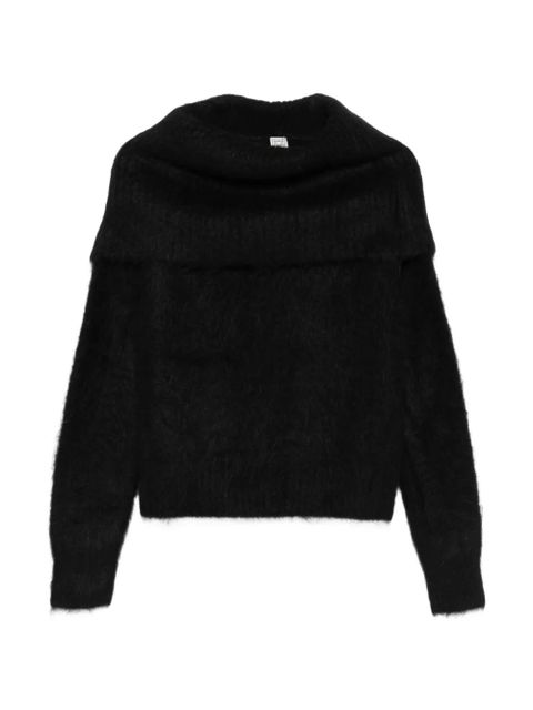 TOTEME funnel sweater - Black - zdjęcie produktu nr 1
