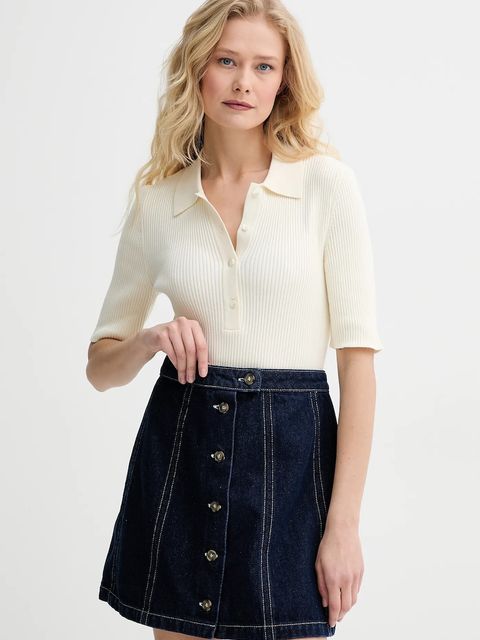 A.P.C. polo bawełniane polo danae - zdjęcie produktu nr 1