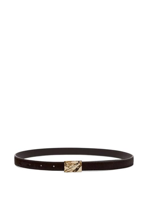 LouLou de Saison Morgan buckled belt - Brown - zdjęcie produktu nr 1
