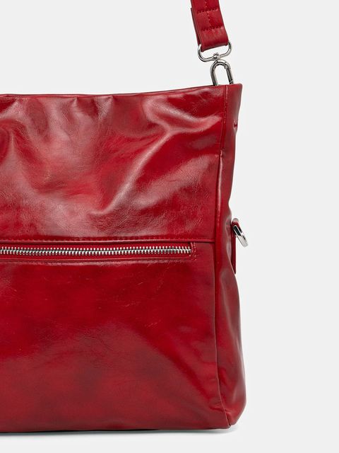 Desigual torebka REPRISE RED VALENTI kolor czerwony 25WAXPCA - zdjęcie produktu nr 2