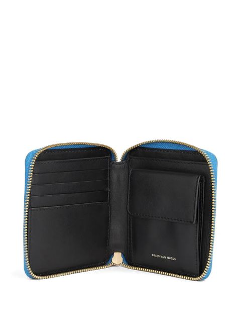 DRIES VAN NOTEN leather wallet - Blue