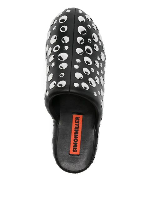 Simon Miller Studded Bubble Clogs - Black