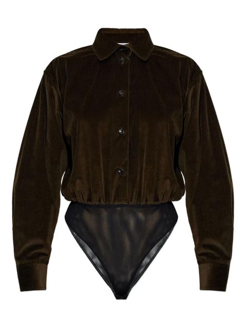 Max Mara corduroy bodysuit - Brown - zdjęcie produktu nr 1