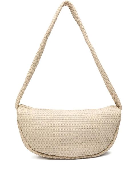 St. Agni Lattice Weave Crescent shoulder bag - Neutrals - zdjęcie produktu nr 1