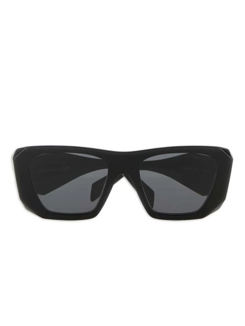 Prada Eyewear geometric-frame sunglasses - Black - zdjęcie produktu nr 1