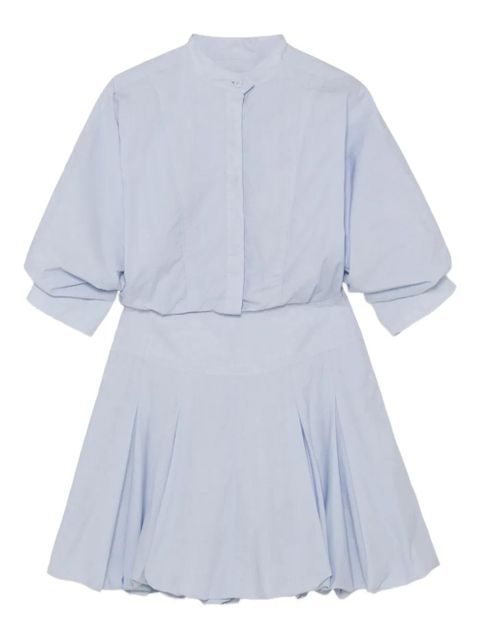 Simkhai Effie Cotton Mini Dress - Blue - zdjęcie produktu nr 1