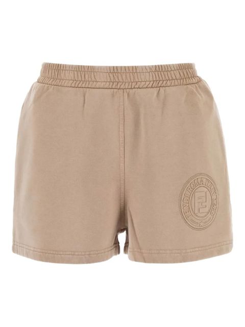 FENDI cotton shorts - Brown - zdjęcie produktu nr 1