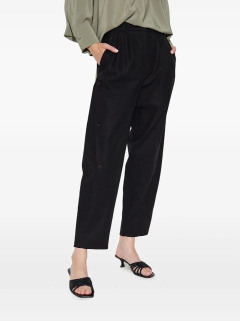 Max Mara pleat-detail trousers - Black