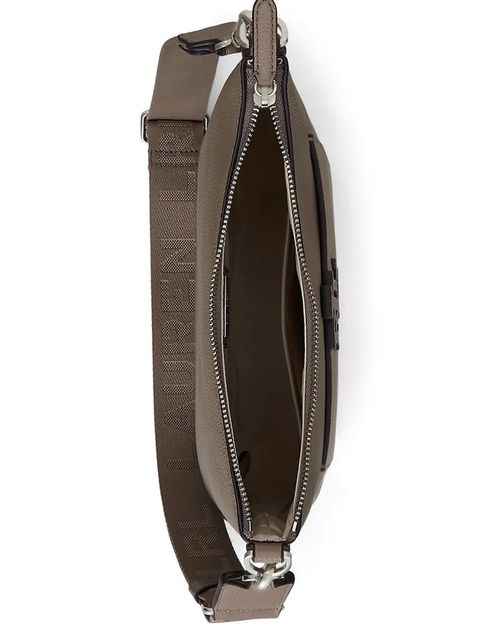 Lauren Ralph Lauren torebka skórzana kolor brązowy 431970152