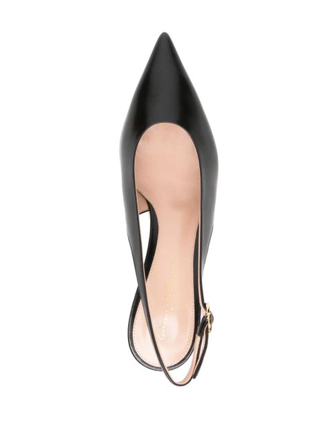 Gianvito Rossi Robbie 55mm slingback pumps - Black