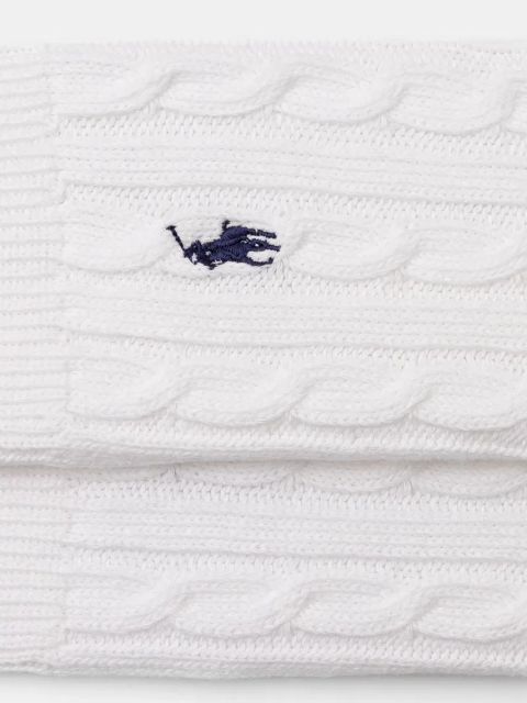 Polo Ralph Lauren skarpetki damskie kolor biały 455955244