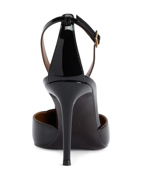 Giuseppe Zanotti leather heeled pumps - Black - zdjęcie produktu nr 2