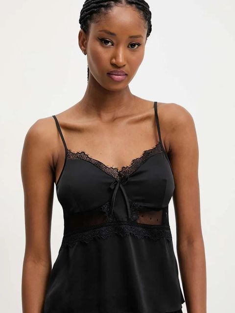 Answear.LAB piżama damska kolor czarny