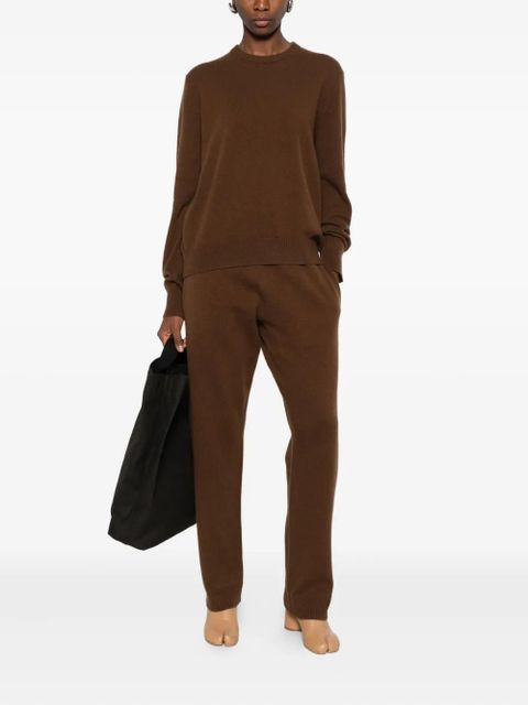 ENTIRE STUDIOS ribbed-trim trousers - Brown - zdjęcie produktu nr 2