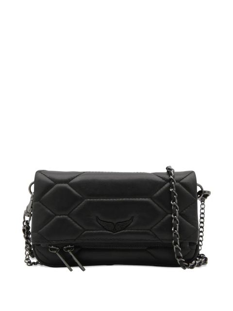 Zadig&Voltaire zip-up shoulder bag - Black