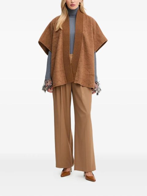 TWINSET logo-jacquard cardigan - Brown - zdjęcie produktu nr 2