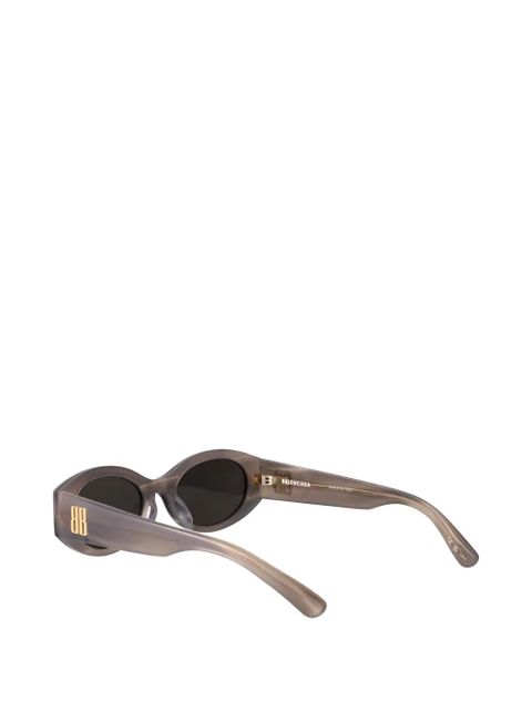 Balenciaga Eyewear oval-frame sunglasses - Grey