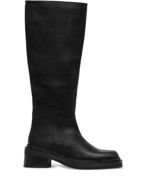 Copenhagen zip-fastening knee-high boots - Black - zdjęcie produktu nr 1