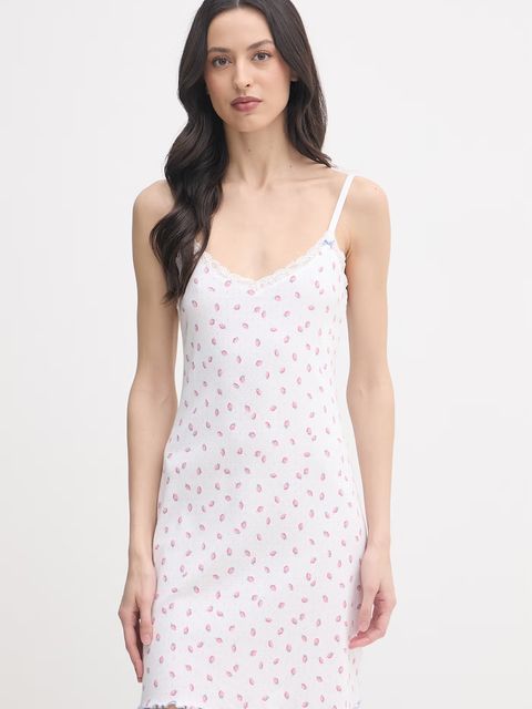 United Colors of Benetton koszula nocna damska bawełniana - zdjęcie produktu nr 2