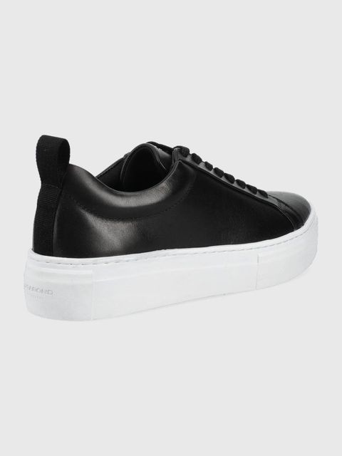 Vagabond Shoemakers sneakersy skórzane ZOE PLATFORM kolor czarny