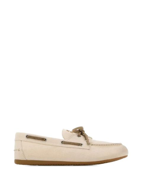 Miu Miu lace-up boat shoes - Neutrals - zdjęcie produktu nr 1