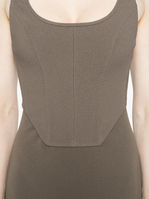 Solace London Noor panel maxi dress - Grey