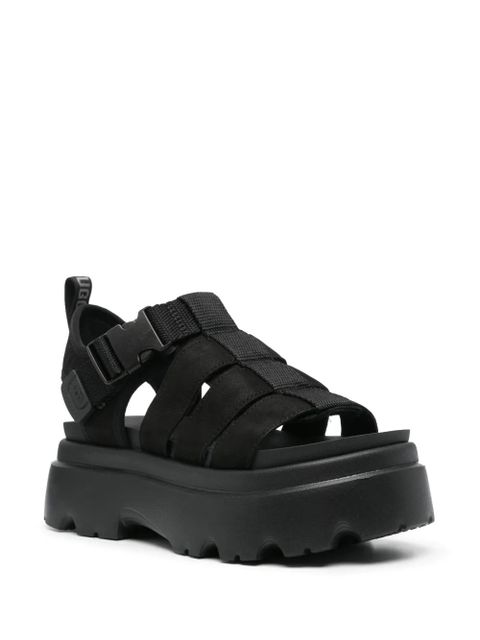 UGG Cora leather sandals - Black