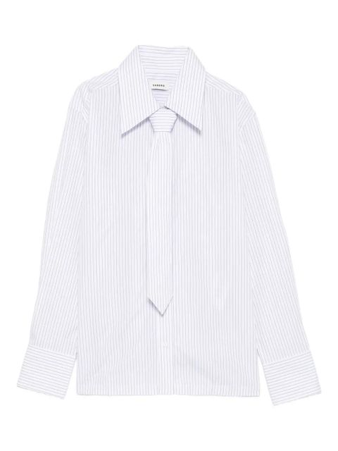 SANDRO striped shirt - White - zdjęcie produktu nr 1