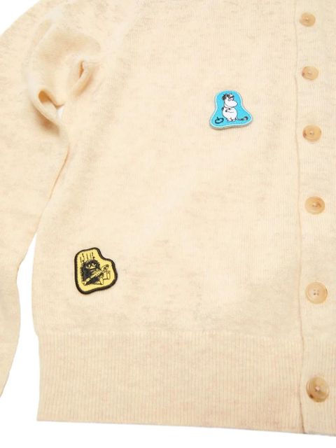 Acne Studios appliqué cardigan - Neutrals