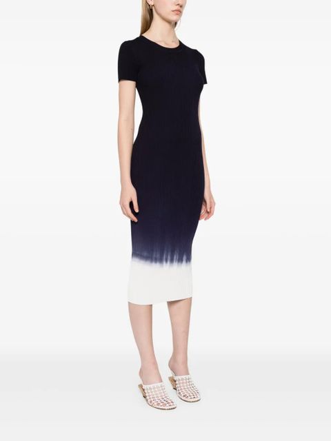 STAUD Colleen midi dress - Blue