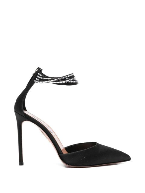 Aquazzura beaded ankle pumps - Black - zdjęcie produktu nr 1